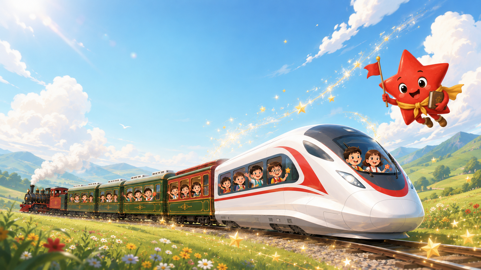 红色时光列车